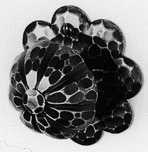 Scheitter Türknopf auf Rosette 325