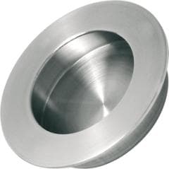 Format Edelstahl-Muschelgriff "Round"
