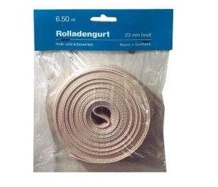 Rolladengurtband creme 15mm