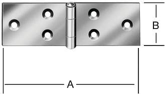 Vormann Tischband DIN 7957, breit