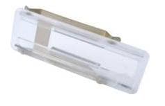 RENZ Namensschild 65x22mm, mit Feder
