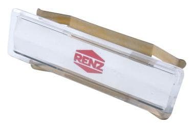 RENZ Namensschild 64x19mm, mit Feder
