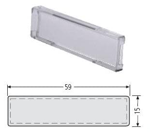 RENZ Tasterabdeckung KU 59x15mm