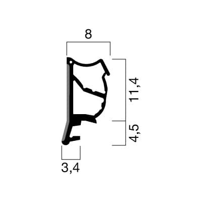 GOLL Fensterdichtung graphitgrau