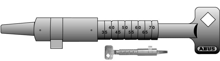 ABUS Neubautenschlüssel B8