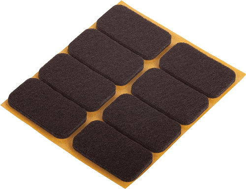 Filzgleiter eckig fix-o-moll®  22x36mm