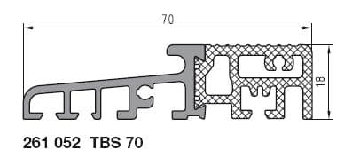 BUG Bodenschwelle TBS 70