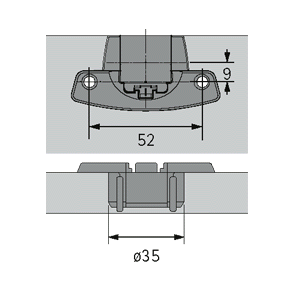 HETTICH Selekta Topf T22/9