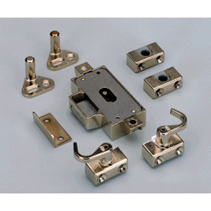 HETTICH Drehstangenschloss-Set 25mm