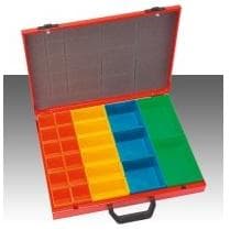 Sortimentskoffer mit 23 Boxen