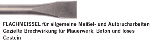 Projahn Flachmeißel SDS-plus 250mm