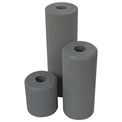Moosgummi-Walze grau   150 mm