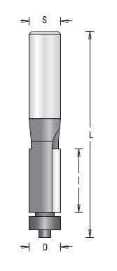 GUHDO HW-Bündigräser Z2 m. Anlauflager