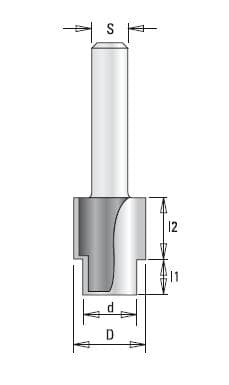 GUHDO HW-Stufenfräser Z2